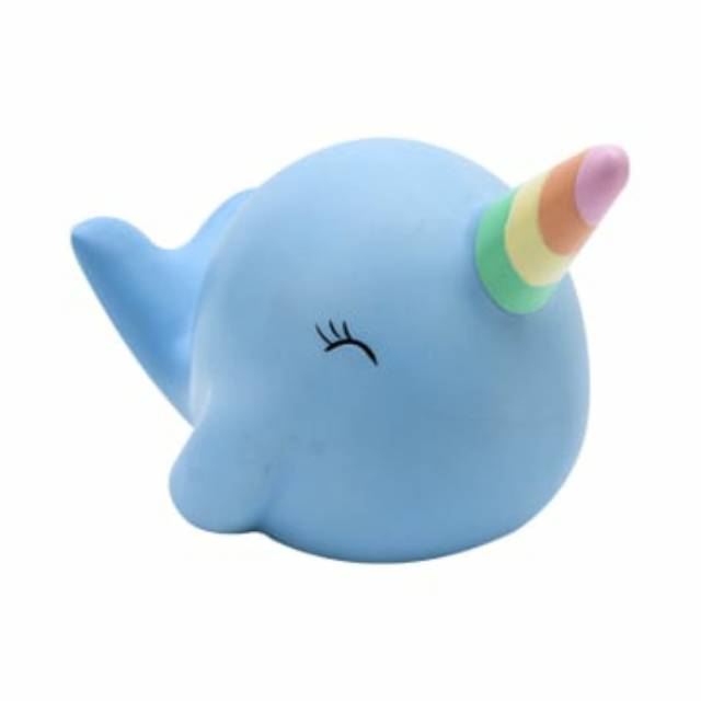 Lampu Tidur Paus - Biru