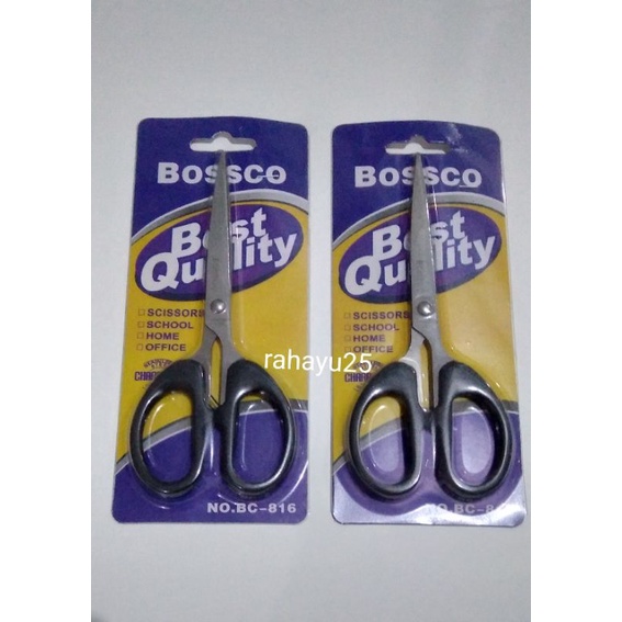 

Gunting Bossco no.bc- 816 Gunting Ukuran sedang Gunting serbaguna