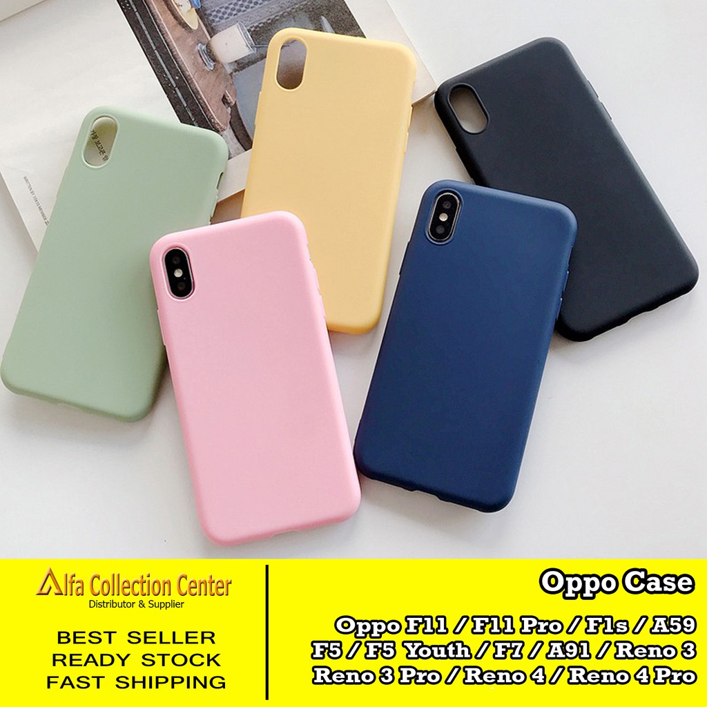 SOFTCASE CANDY CASE SILIKON CASING HP CASE OPPO F11 PRO F1s A59 F5