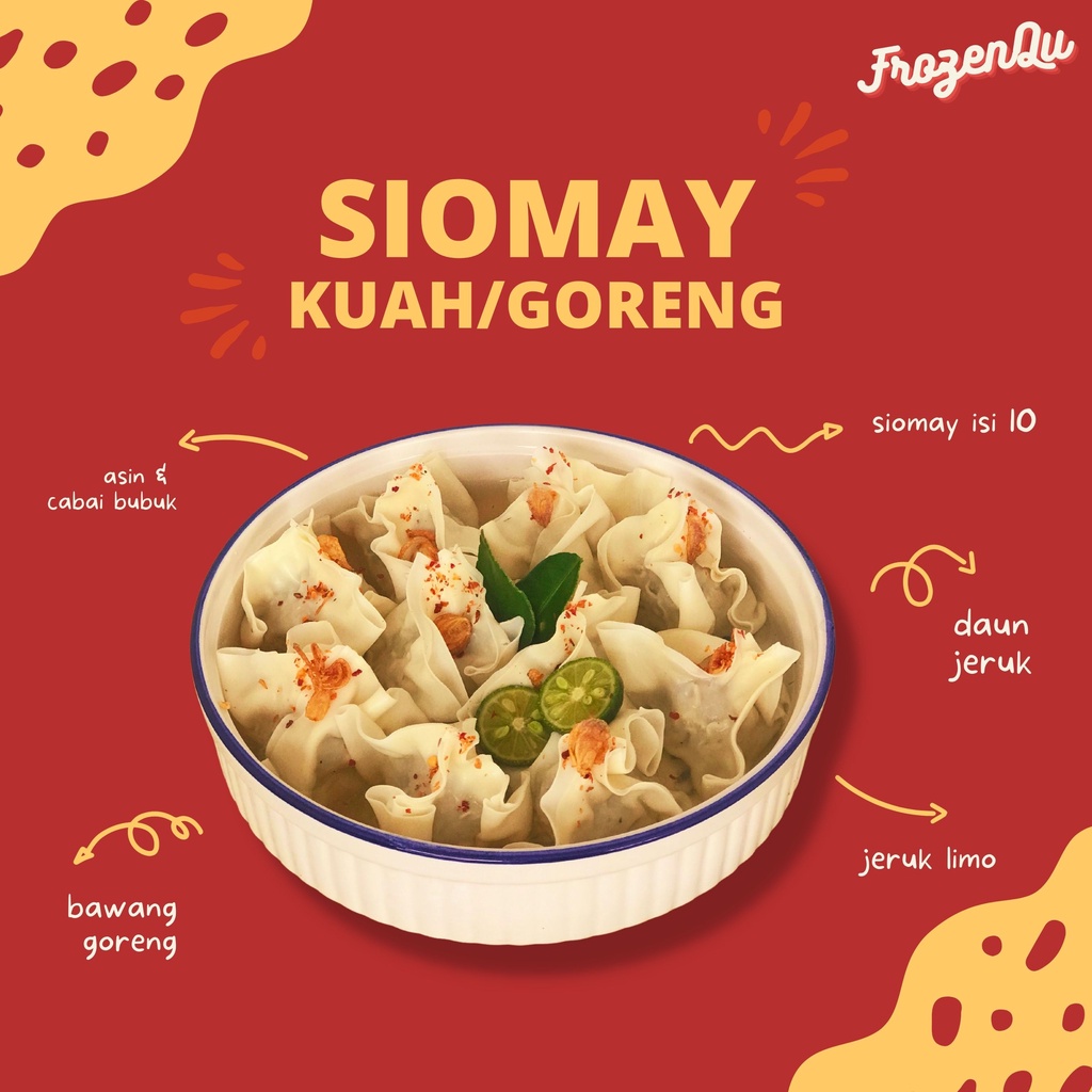 

Siomay Kuah/Goreng