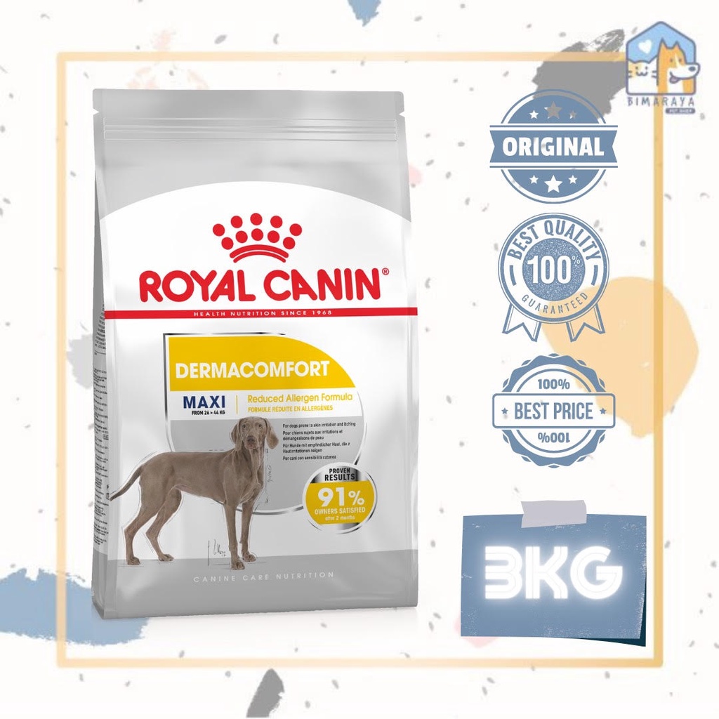 ROYAL CANIN MAXI DERMACOMFORT 3KG FRESHPACK