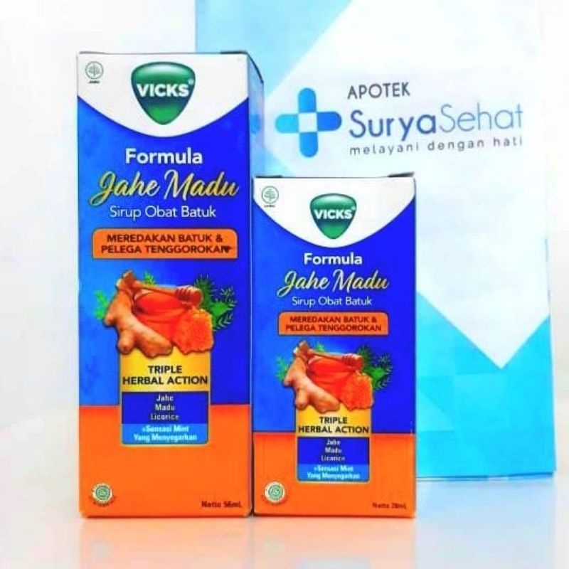 Vicks Formula Jahe Madu Sirup Obat Batuk