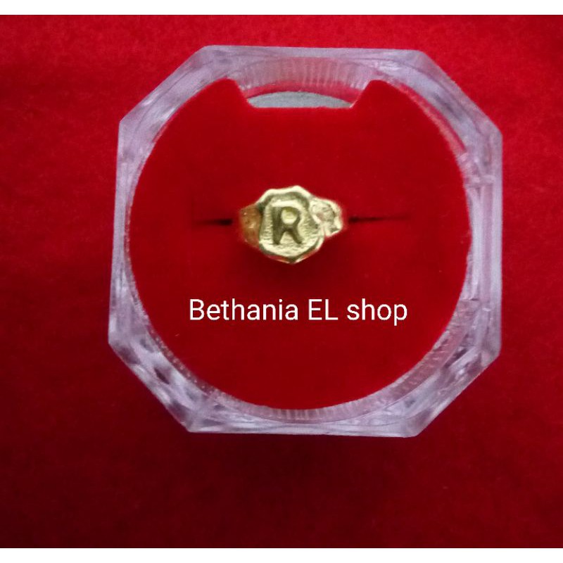 Cincin Bayi huruf R - CB-2403