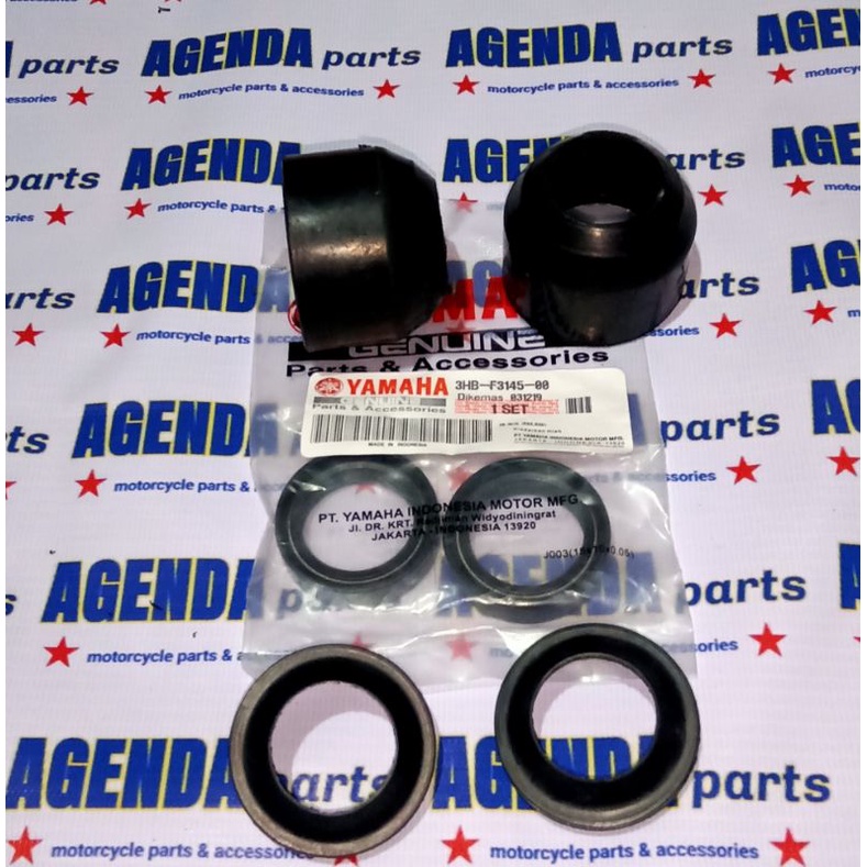 SEAL SET SEAL TUTUP SHOCK ABU KARET BOTOM YAMAHA RX KING SESUAI PICT
