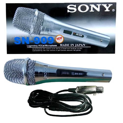 Mic Kabel SONY SN-909 Mik/Mikropon/Microphone - Murah Berkualitas