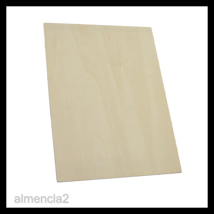 

New Produk Papan Kayu Persegi Panjang Unfinished Diy Untuk Craft/Melukis
