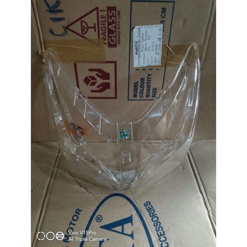 mika kaca lampu depan Vario LED 110 tahun 2014 mika kaca lampu depan Vario LED 110 berkualitas super