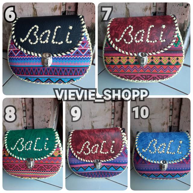 Tas Wanita Selempang Tribal Bali