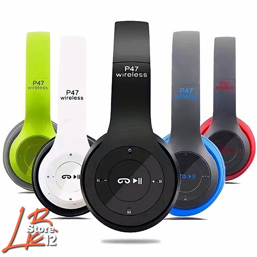 HEADPHONE Bluetooth Gaming Headset Wireless Pro Bass P47 headset Bluetooth