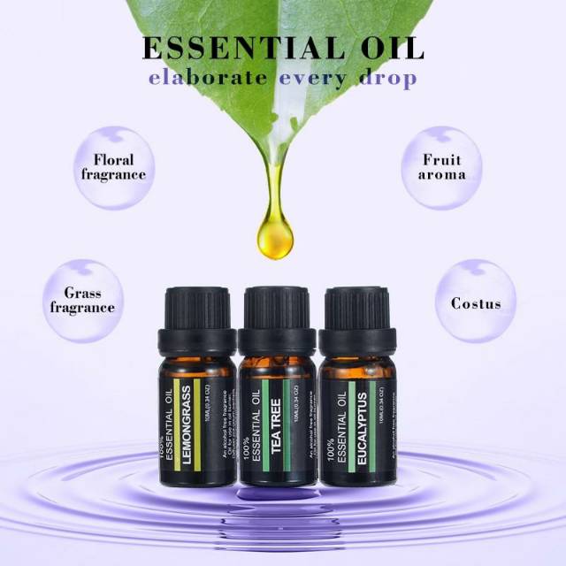 TEATREE ESSENTIAL OIL PURE 100% AROMATHERAPY AROMATERAPI PENGHARUM RUANGAN MURNI RHJY TEA TREE