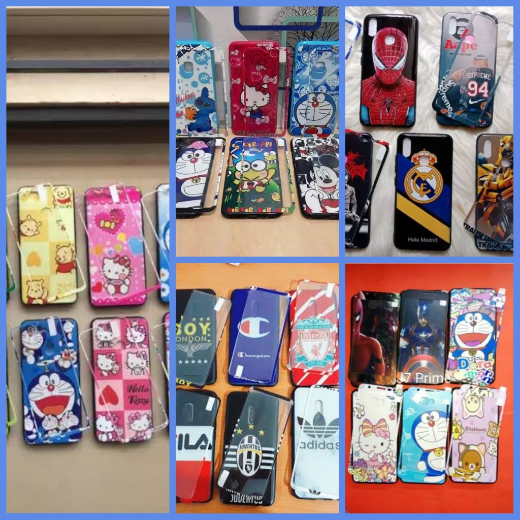 CASE KARAKTER + TG SAMSUNG A71 J1 ACE A10S A20S A51 J7 PRIME A50 J2 CORE A20 J5 J2 PRIME BEST PRODUK