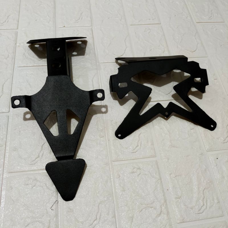 tail tidy ninja 250 karbu dudukan breket plat nomor ninja250R karbu