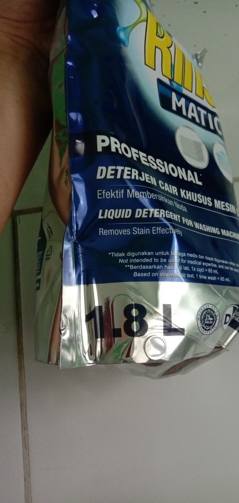 Rinso Matic Profesional 1.8 Ltr ( Liquid )