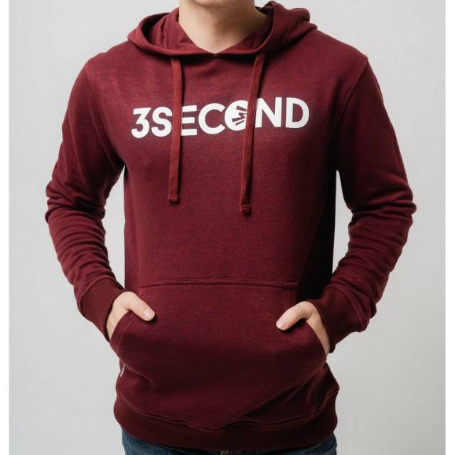 10301 3Second Sweater Hoodie tangan panjang sweater pria