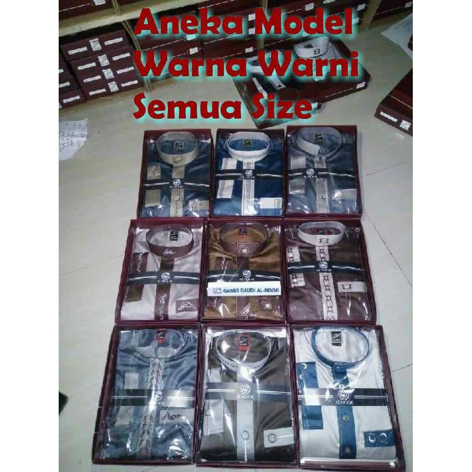 GAMIS PRIA SAUDI AN NOOR - GAMIS/JUBAH ARAB PRIA PREMIUM QUALITY