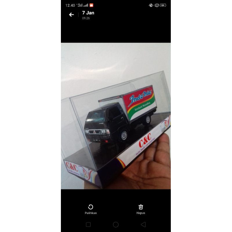 Papercraft Miniatur L300 Box Custom Indomie