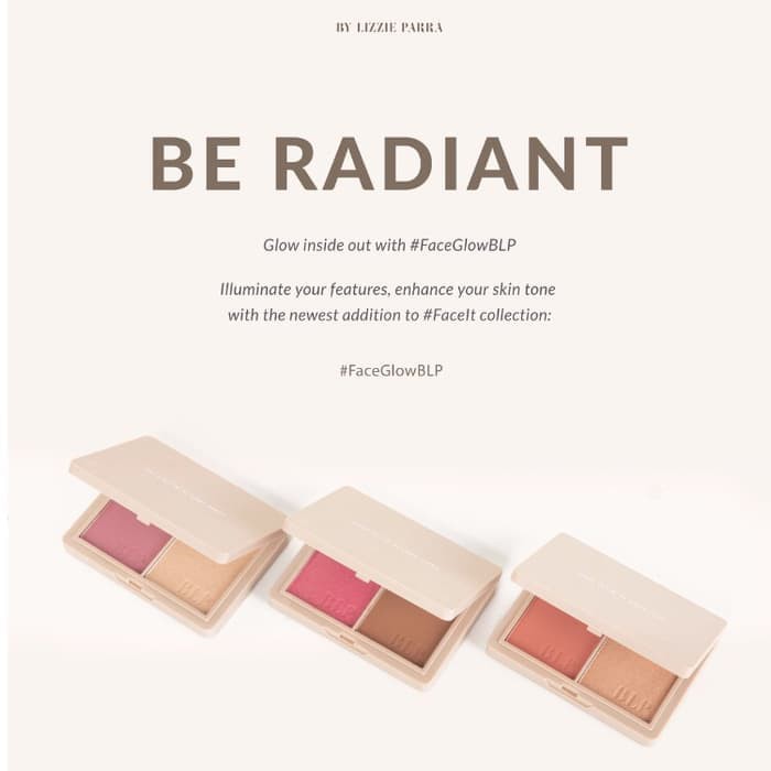 ow186 BLP BEAUTY FACE GLOW - Blush On BLP by Lizzie Parra