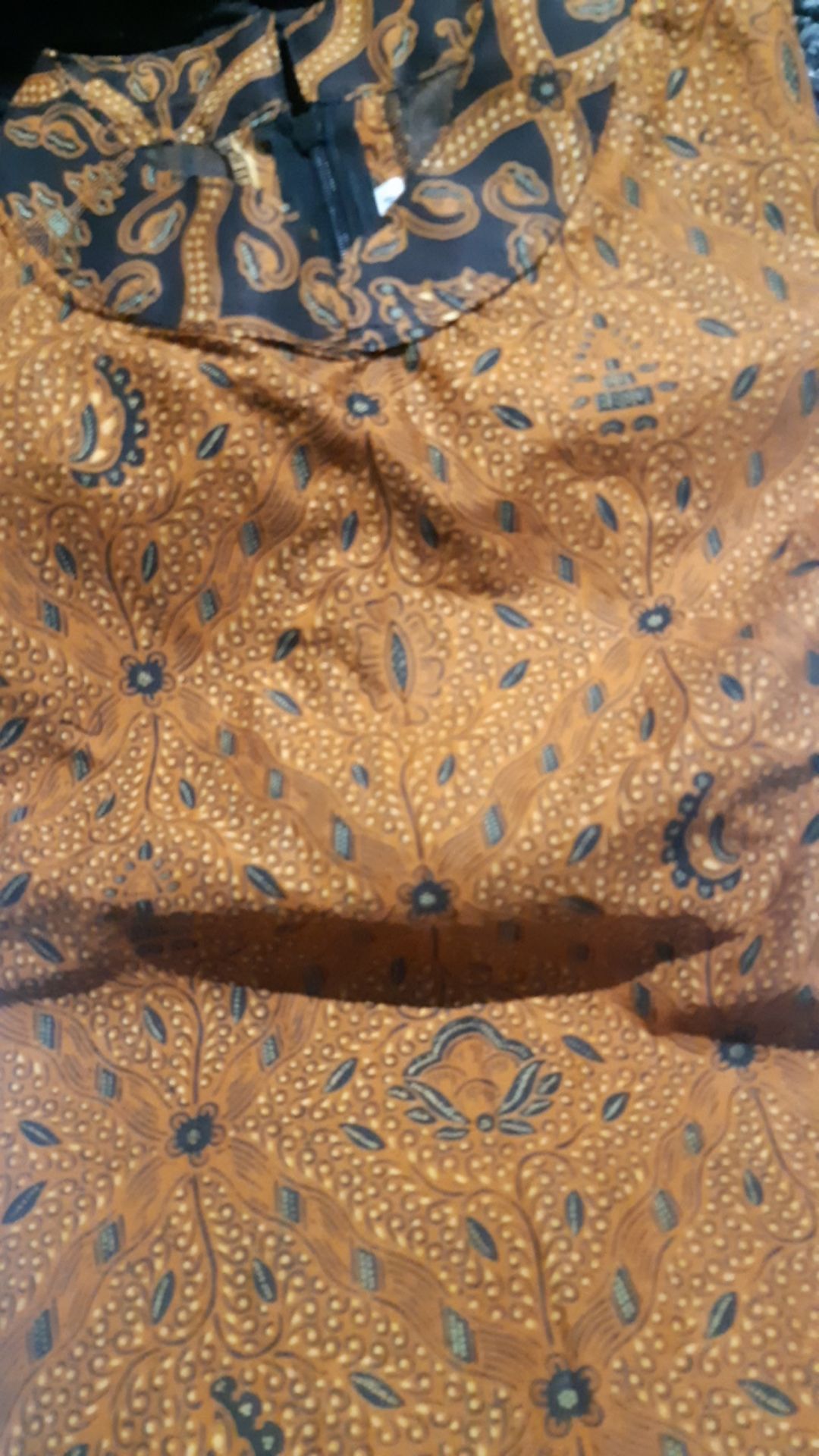 Tunik Batik Sogan Solo | Dress Batik Sogan Asli Solo S M L, Xl #premium