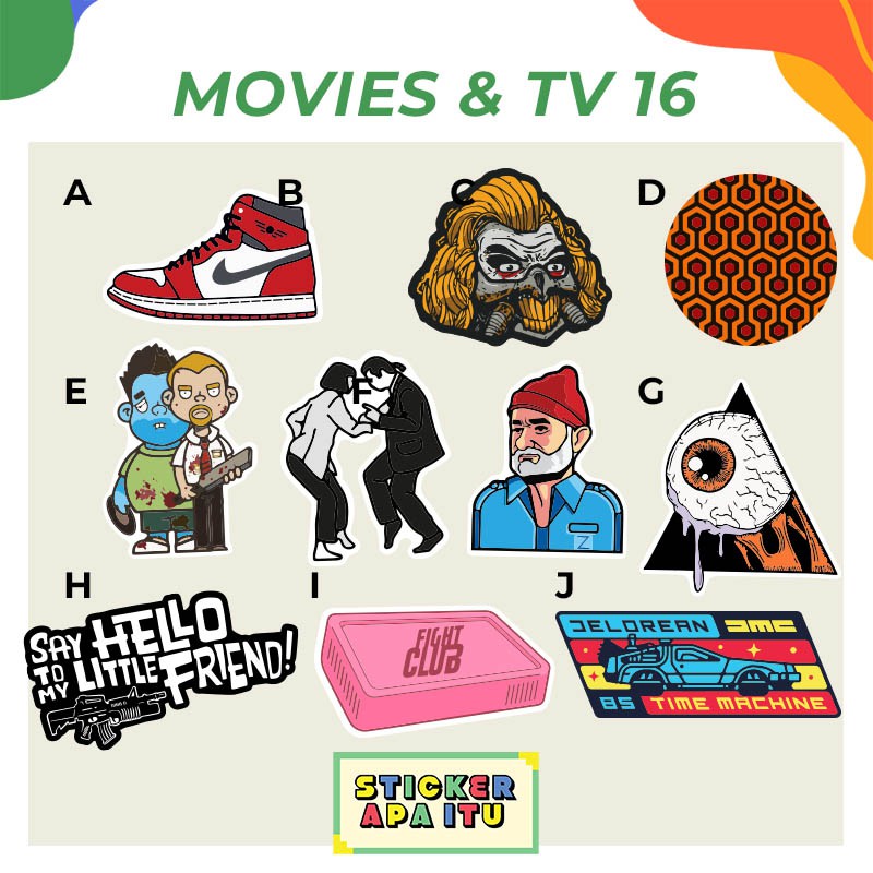 

Sticker Single Movies 16