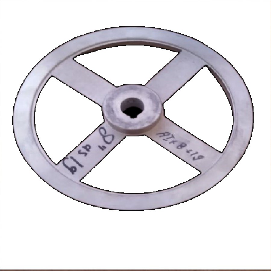 Pulley / Pully / Puli / Poly / Polly Jalur A1 Diameter 8&quot; Inch As 19 mm Aluminium