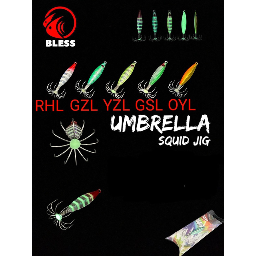 BLESS UMBRELLA SQUID JIG