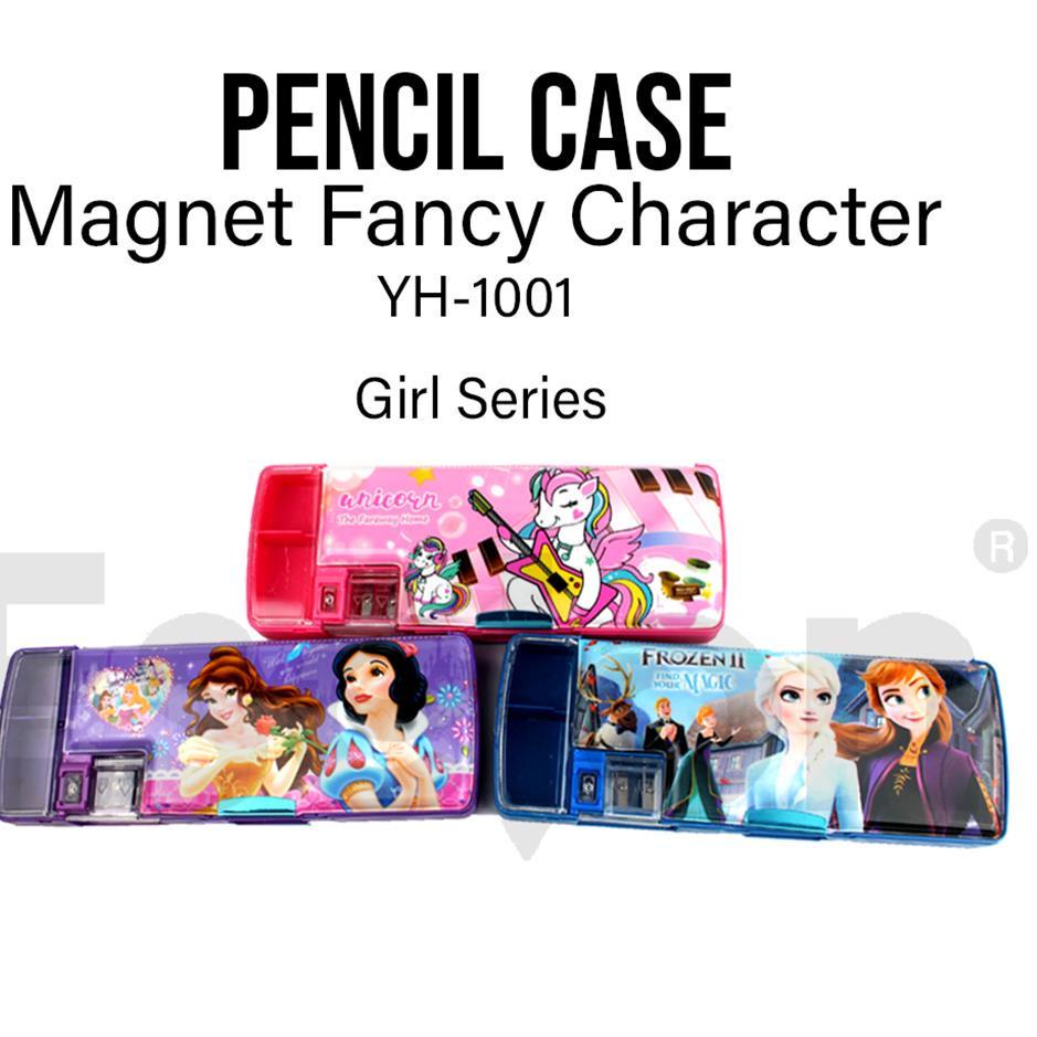 

(Buruan beli) ✡ Kotak Pensil Magnet+2 sz rautan 1001 fancy karakter JZStock Banyak (Murah)