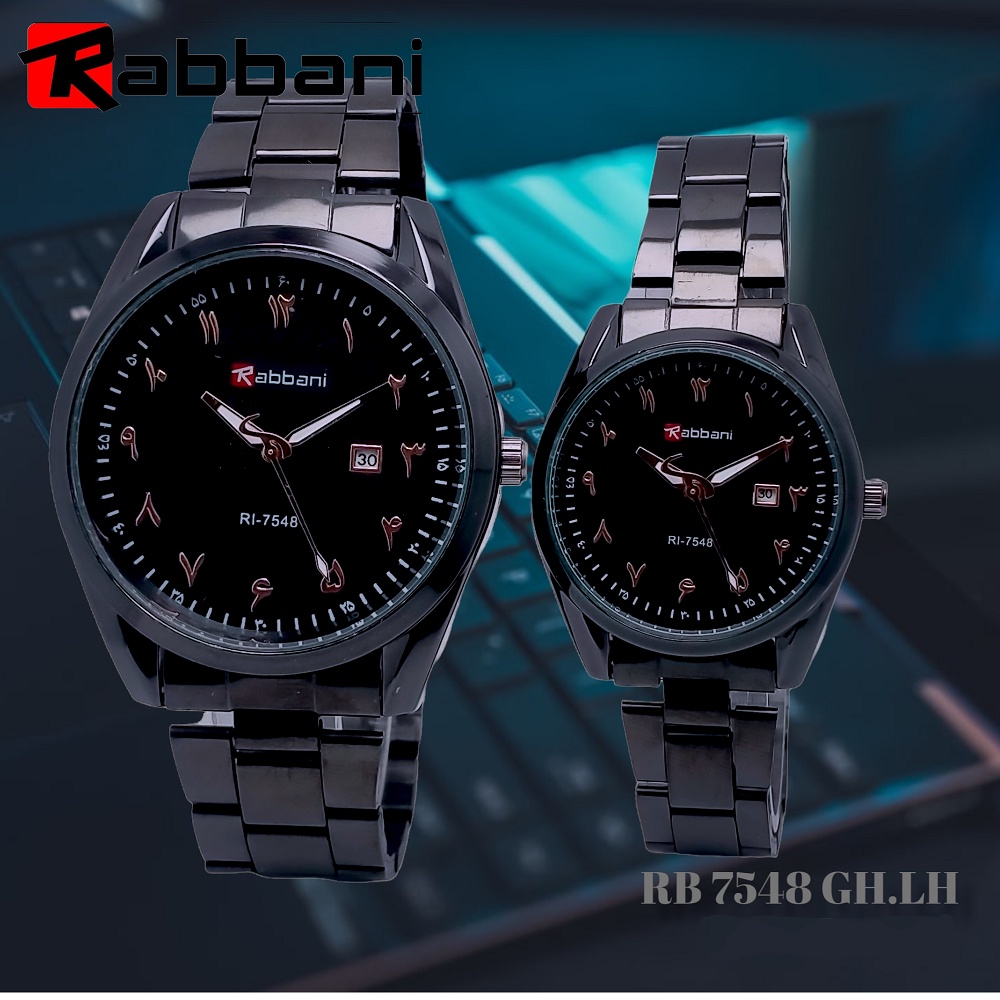 Jam Tangan Copel Rante Hitam Original Mesin Tanggal Aktif Anti Air