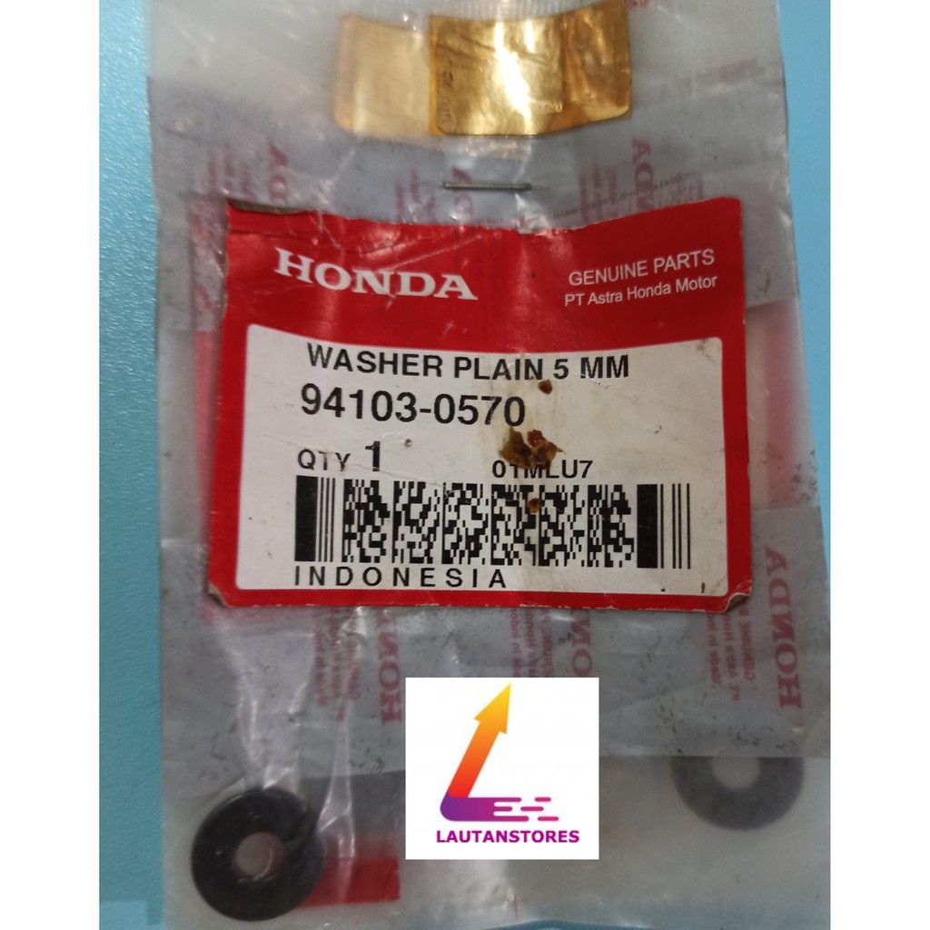 94103-0570 WASHER, PLAIN, 5MM CBR 150 (K45G) (K45N) CB 150 LED CBR 250RR (K64) SONIC (K56) SUPRA X