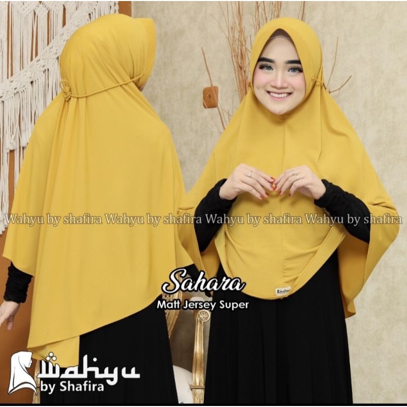 Khimar Sahara ORI Wahyu by safira