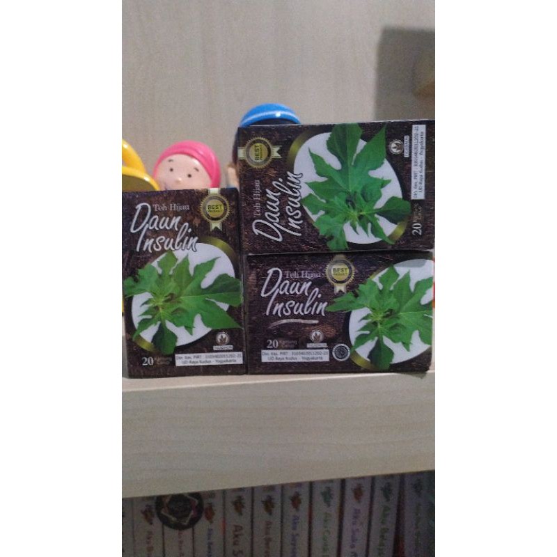 

Teh Hijau Insulin Paket 3 Bungkus