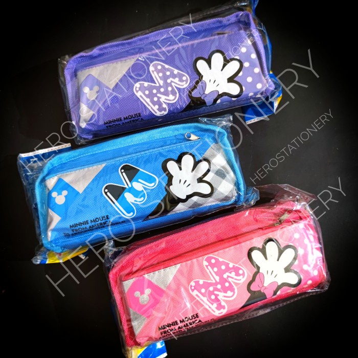 

Trendi Tempat Pensil Resleting Minnie Mouse No.1835 Hot Sale
