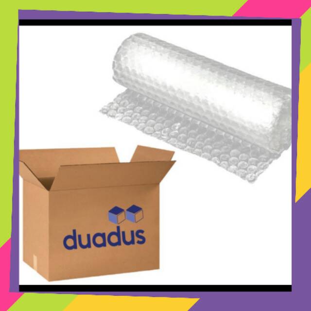 

Packing Tambahan Dus Bonus Bubble Wrap Demi Keselamatan Paket Anda