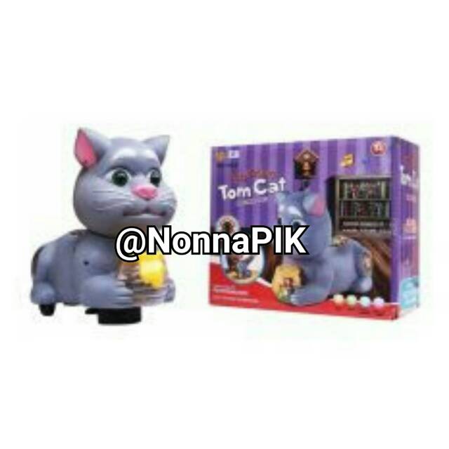 Electric Tom Cat Light / Talking TomCat / Mainan Kucing Tom Bisa Cerita