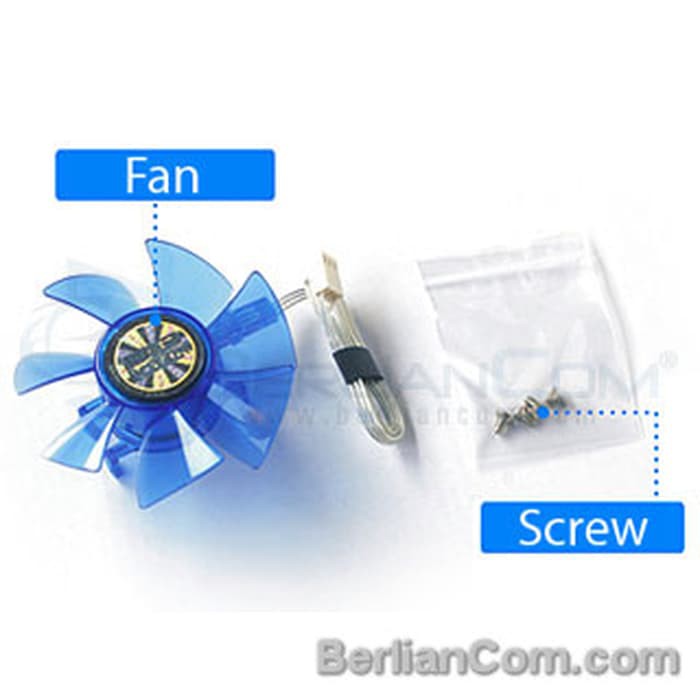 PCCooler SPA92 87mm CPU Cooler Blue LED Fan