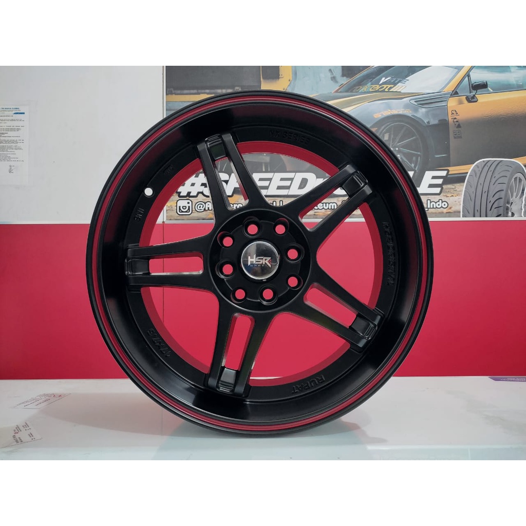 Velg Mobil Ring 17 HSR RUPAT untuk Jazz, Brio, Rocky dll