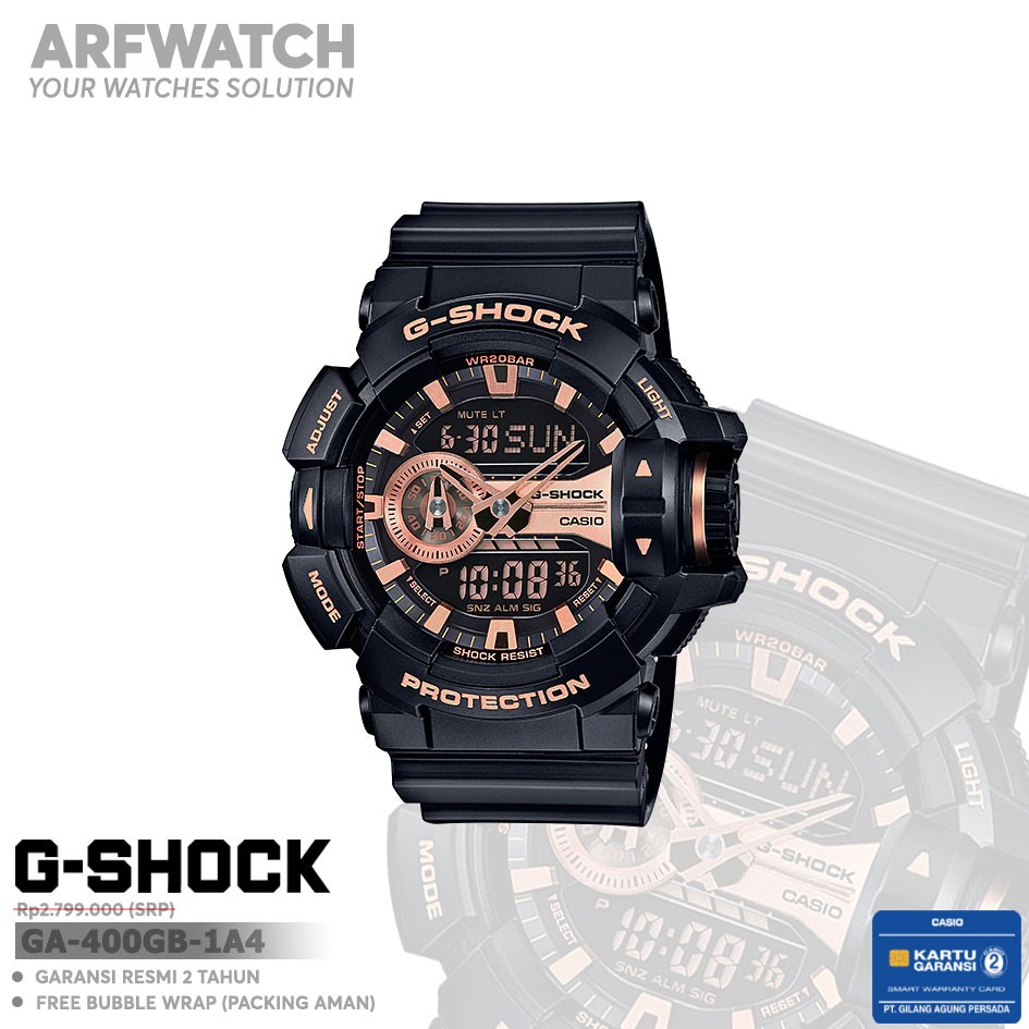 Casio G-Shock GA-400GB-1A4 / GA-400GB-1A4DR Original