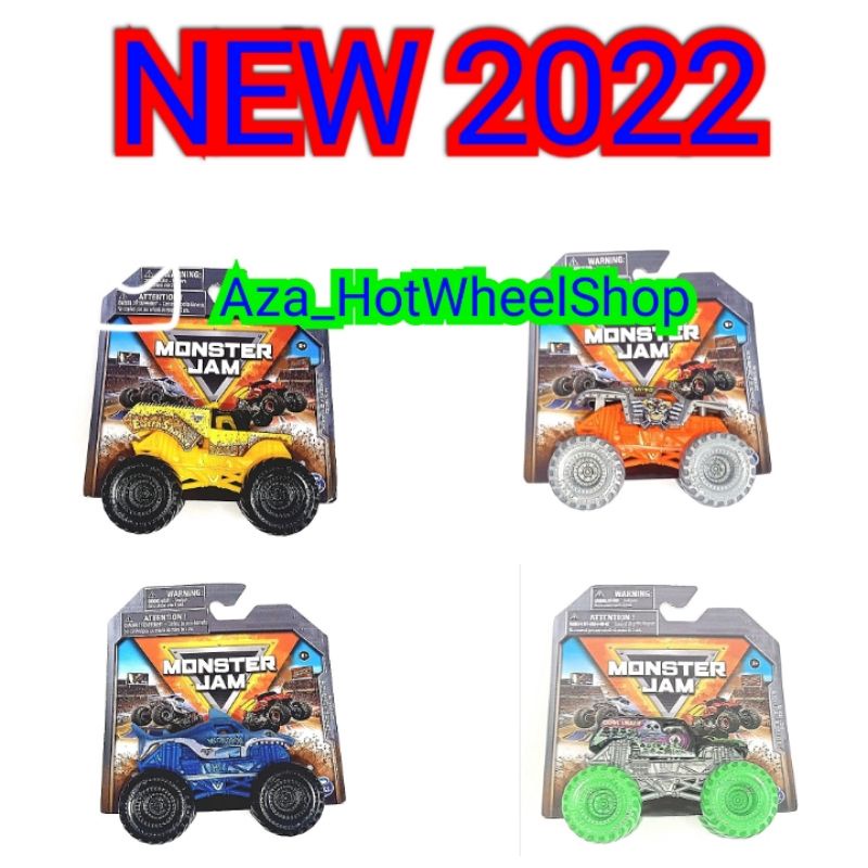 BEST SELLER | Diecast Hot Wheels Monster Jam Spin Master skala 70 1:70 grave el toro loco blue thunder dragon zombie max d dragonoid