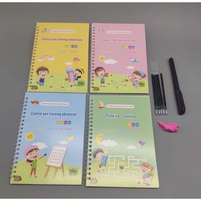 

(TERLARIS) SANK BOOK Control Pen Training Elementary - Buku Edukasi Anak