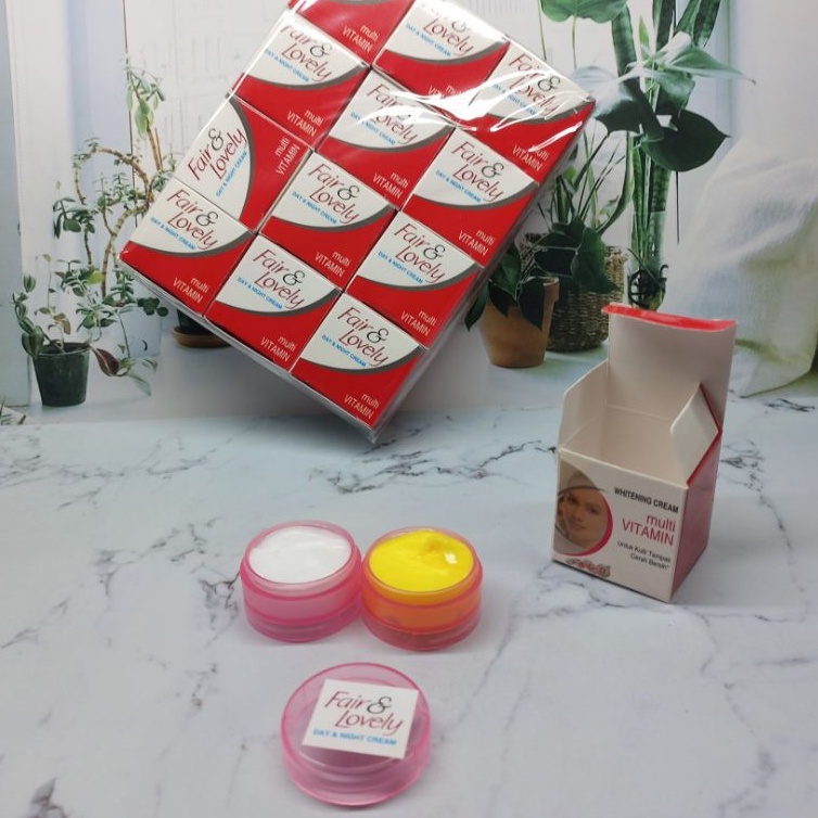 Lusinan 12 Pcs Cream Fair and Lovely Susun Siang Malam