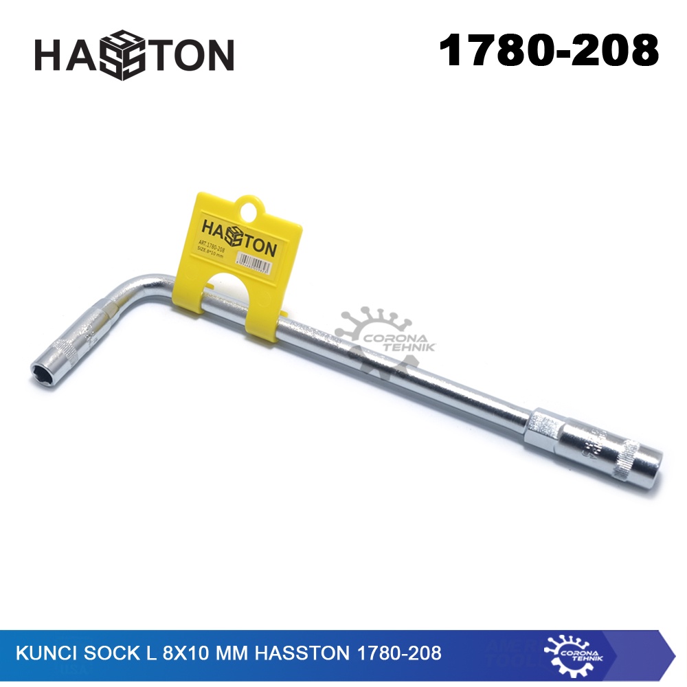 Hasston 1780-208 - Kunci Sock L 8x10 mm