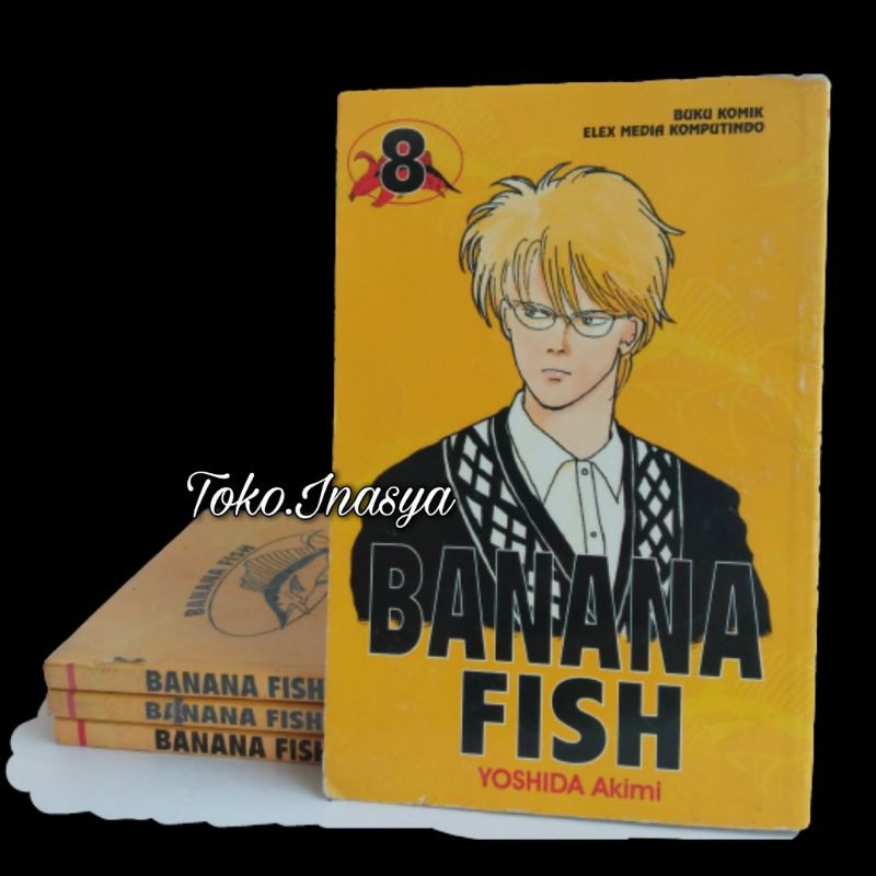 MANGA / KOMIK BANANA FISH (BY YOSHIDA AKIMI) ORIGINAL