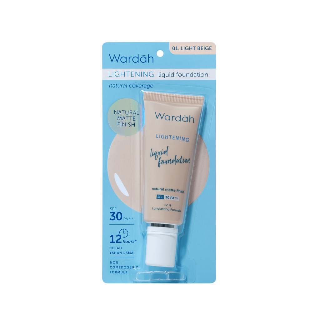 WARDAH LIGHTENING LIQUID FOUNDATION 25 ML @MJ