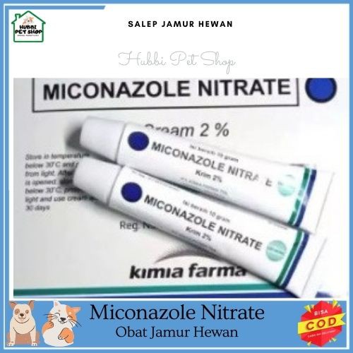 Salep Jamur Kucing Anjing Ampuh Kimia Farma Krim 2% 10 gram Murah Aman miconazole salep obat salep miconazole obat luka jamur infeksi scabies anjing dan kucing