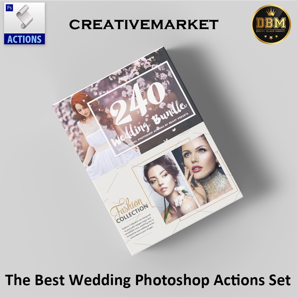 The Best Wedding Photoshop Actions Set