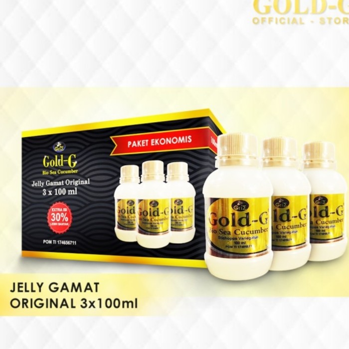 Paket Gold G 100 ml  3x100 + bonus Exstra 300 %