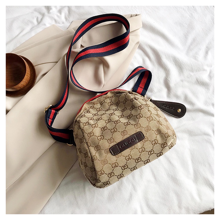 Satu7an T278 Tas Selempang Wanita Mini Korea Fashion Style Kasual Motif Tas Cewek Import Sling Bag Women Kanvas