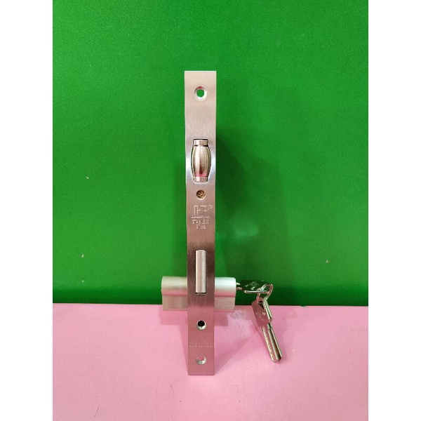 HAMPTON Body Mortise Hampton IL 3085 + Silinder 65mm Body Kunci Pintu Alumunium