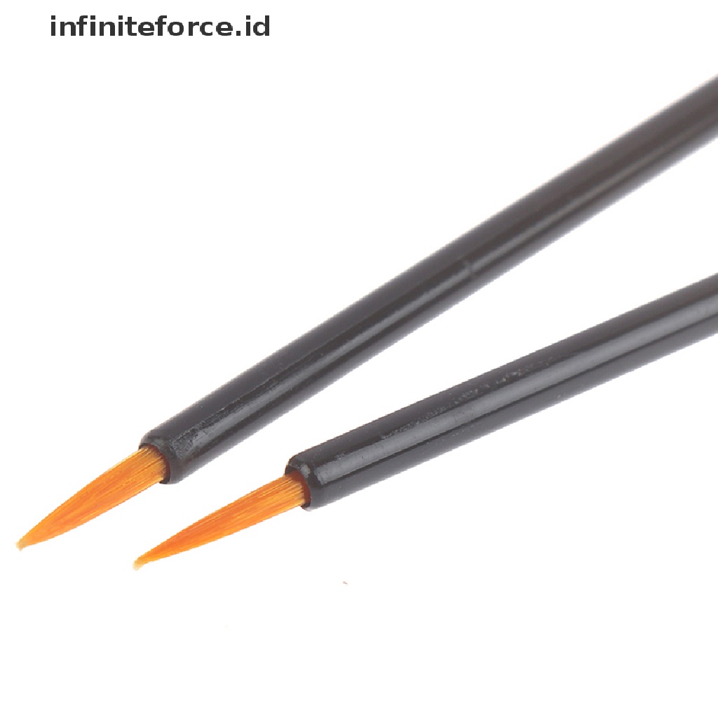 (Infiniteforce.Id) 50pcs / Set Brush Eyeliner Sekali Pakai Untuk Makeup / Kosmetik Wanita