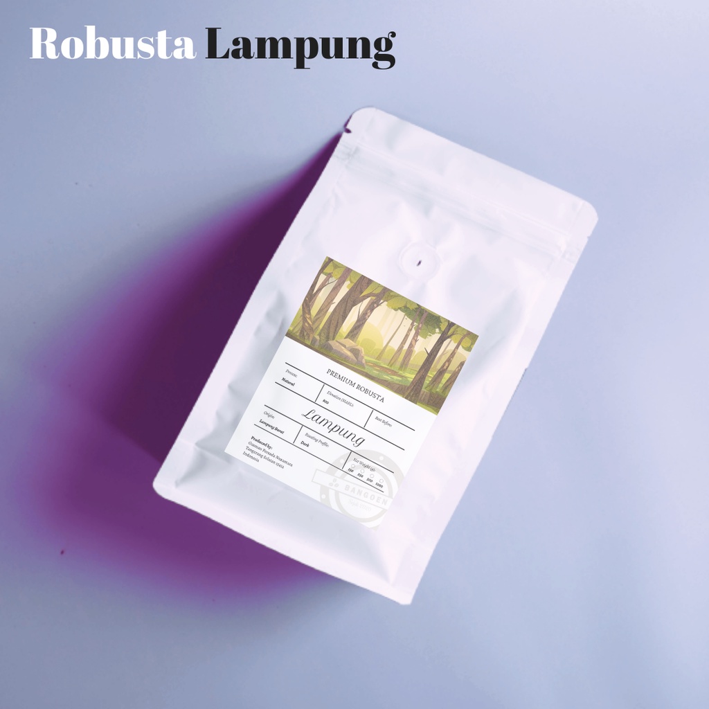 

Kopi Robusta Lampung "Bangoen" 150g Premium Quality