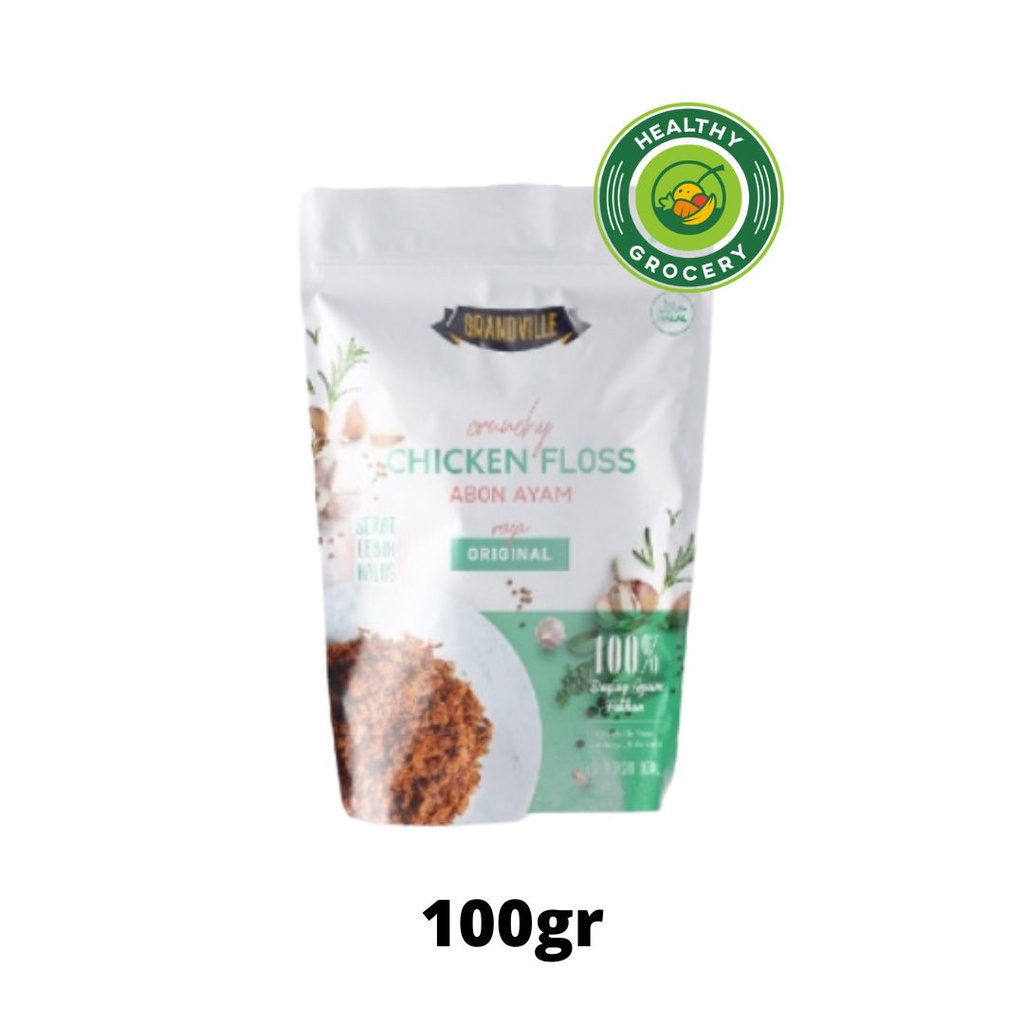 Grandville Abon Ayam / Sapi / Ikan / Original / Spicy 100gr